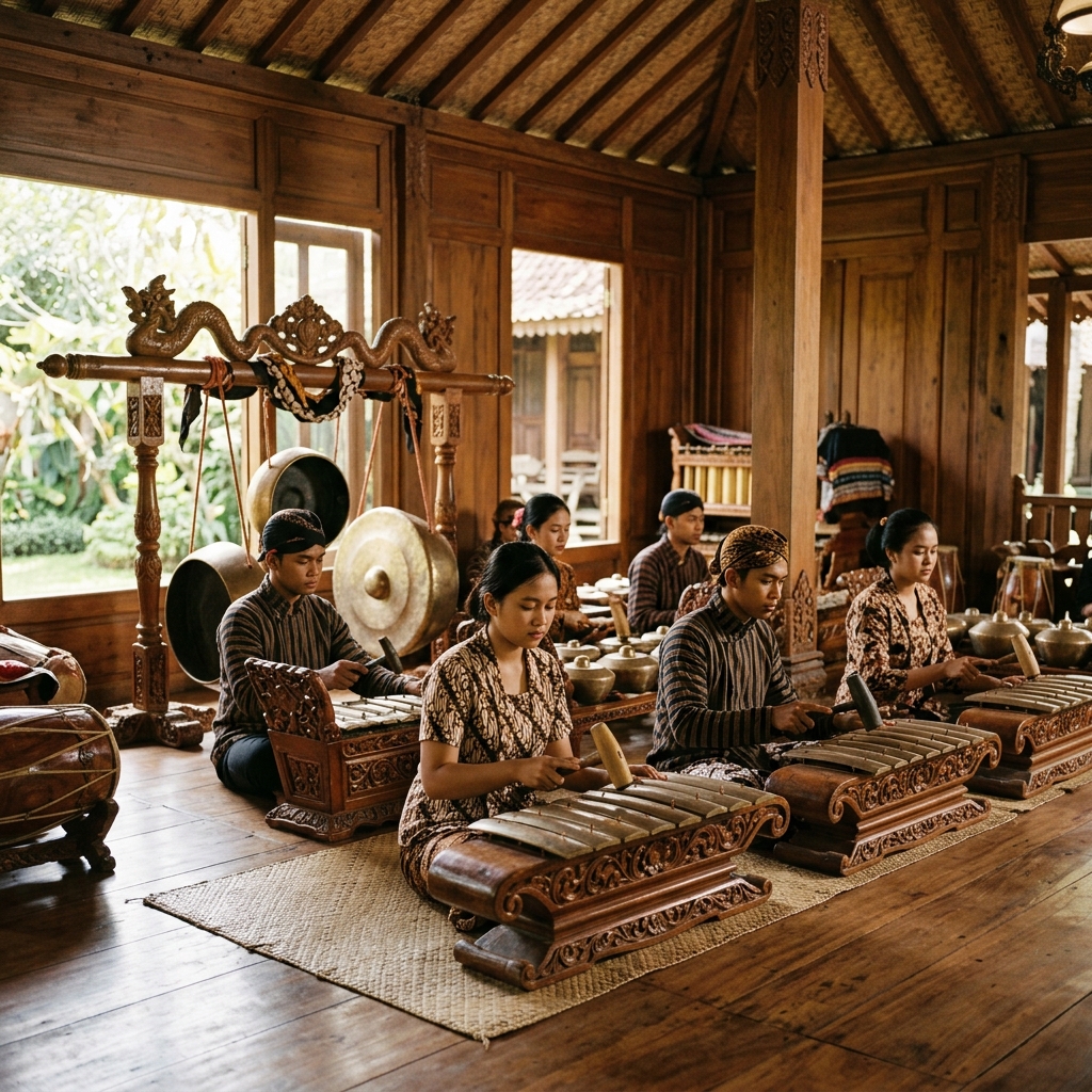 Kegiatan Sanggar Mancur Jaya